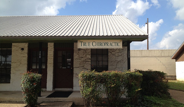 receptionist desk of True Chiropractic