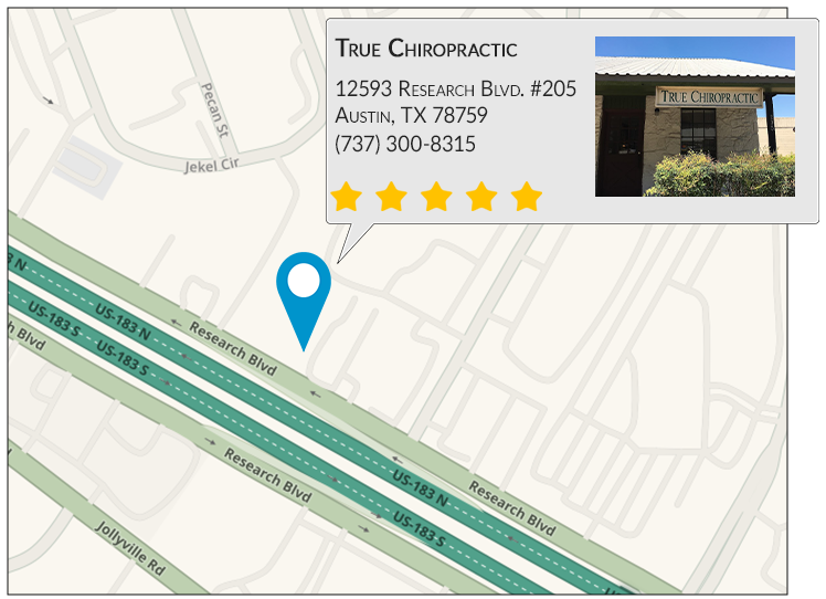 True Chiropractic on googlemap